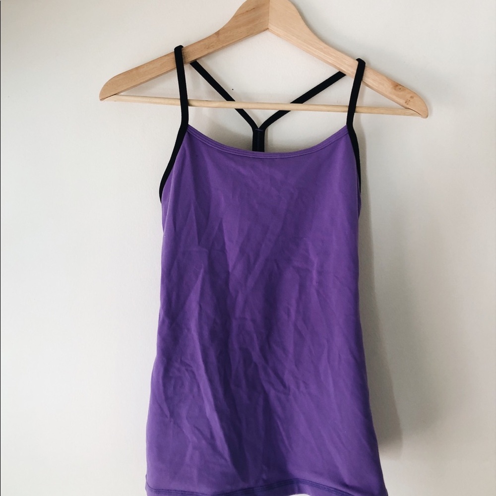 Power Y Luon Tank Purple